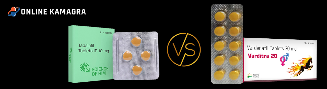 Tadalafil vs. Vardenafil (Wirksamkeit & Preis)